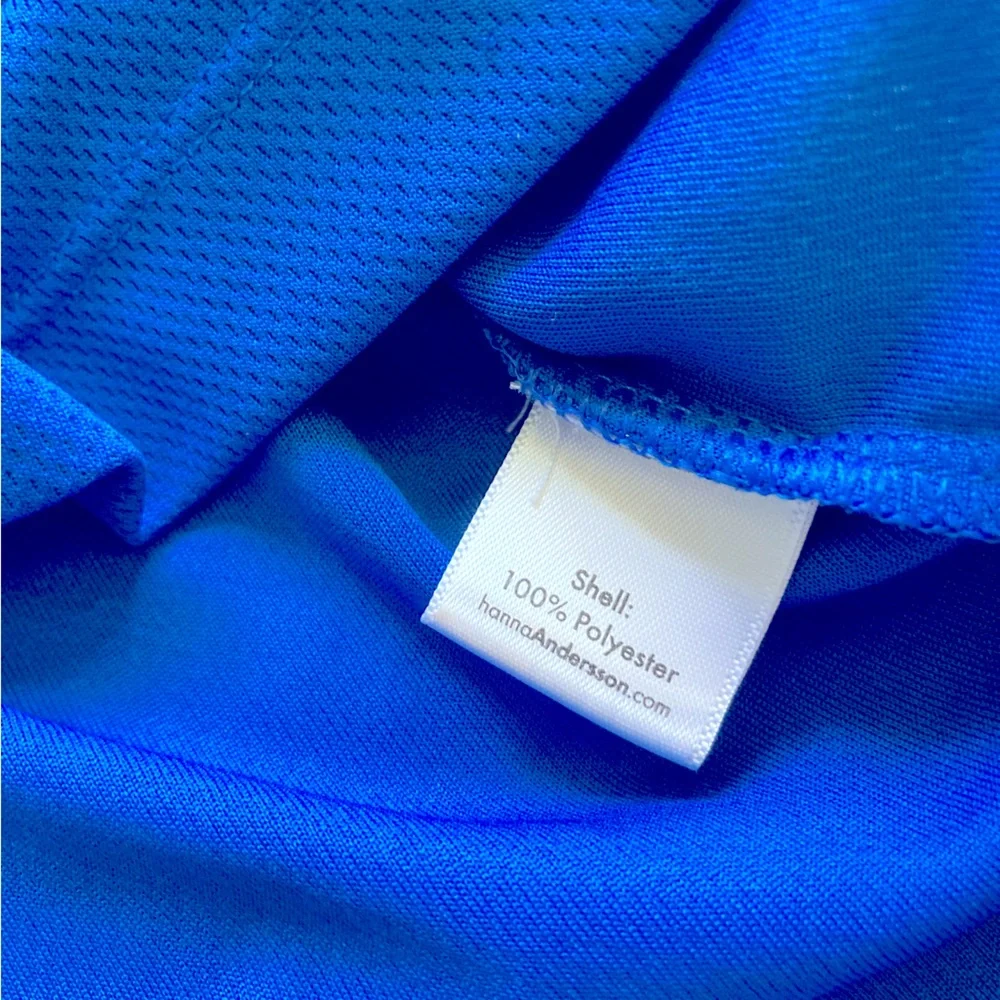 Hanna Andersson Play‎ Every Way Tee, Blue and Black, 110cm (US 5)